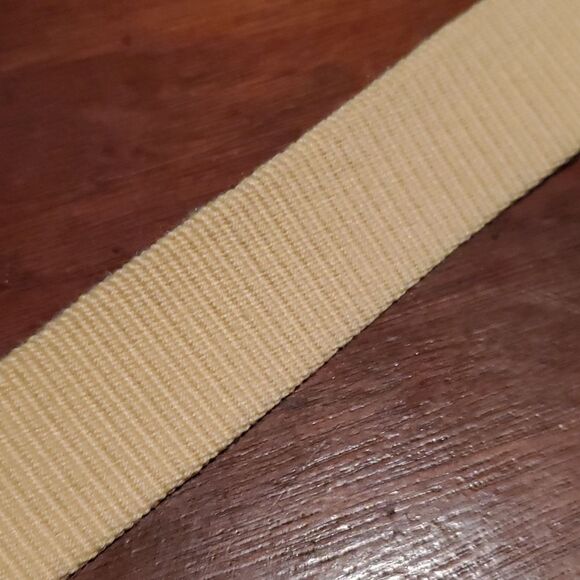 Torino European Ribbed Surcingle Camel Belt 44 - Picture 9 of 9